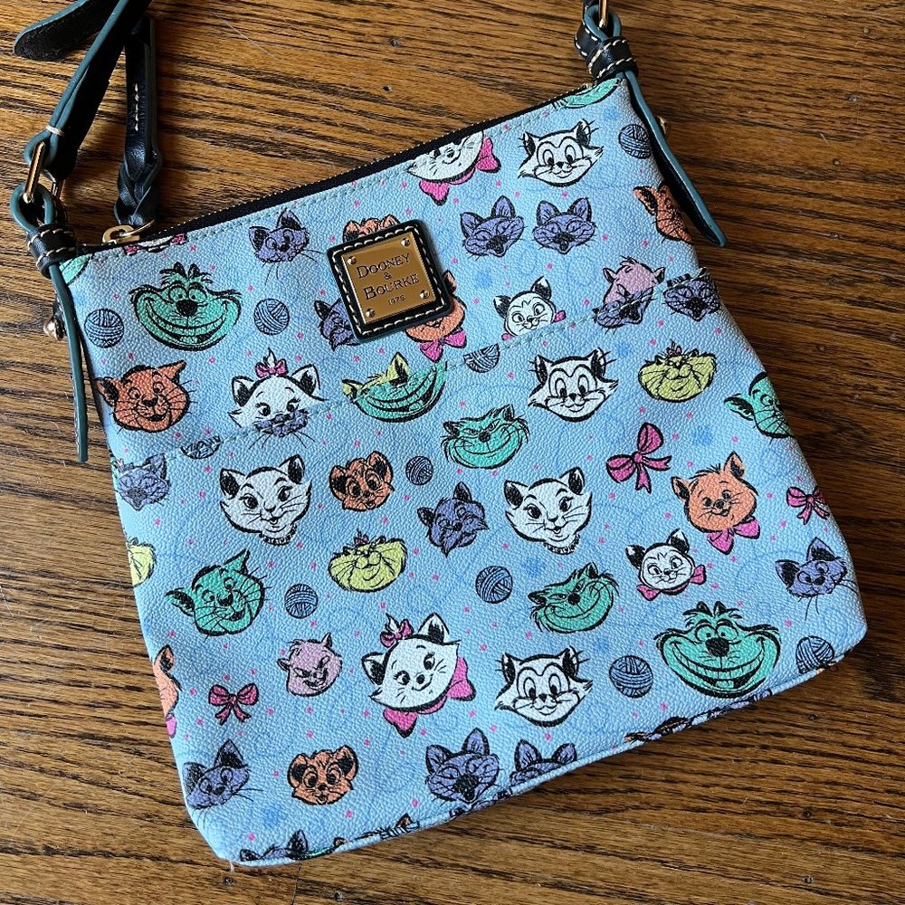 NWOT Dooney & Bourke Disney Cats Crossbody Handbag
